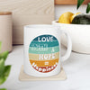 Love, Faith and Hope = Happiness Ceramic Mug - My Faith My Father