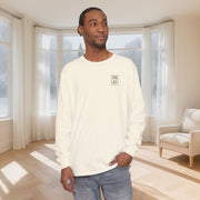 PRAY + Cross Unisex Relaxed Fit Long Sleeve T-Shirt - My Faith My Father
