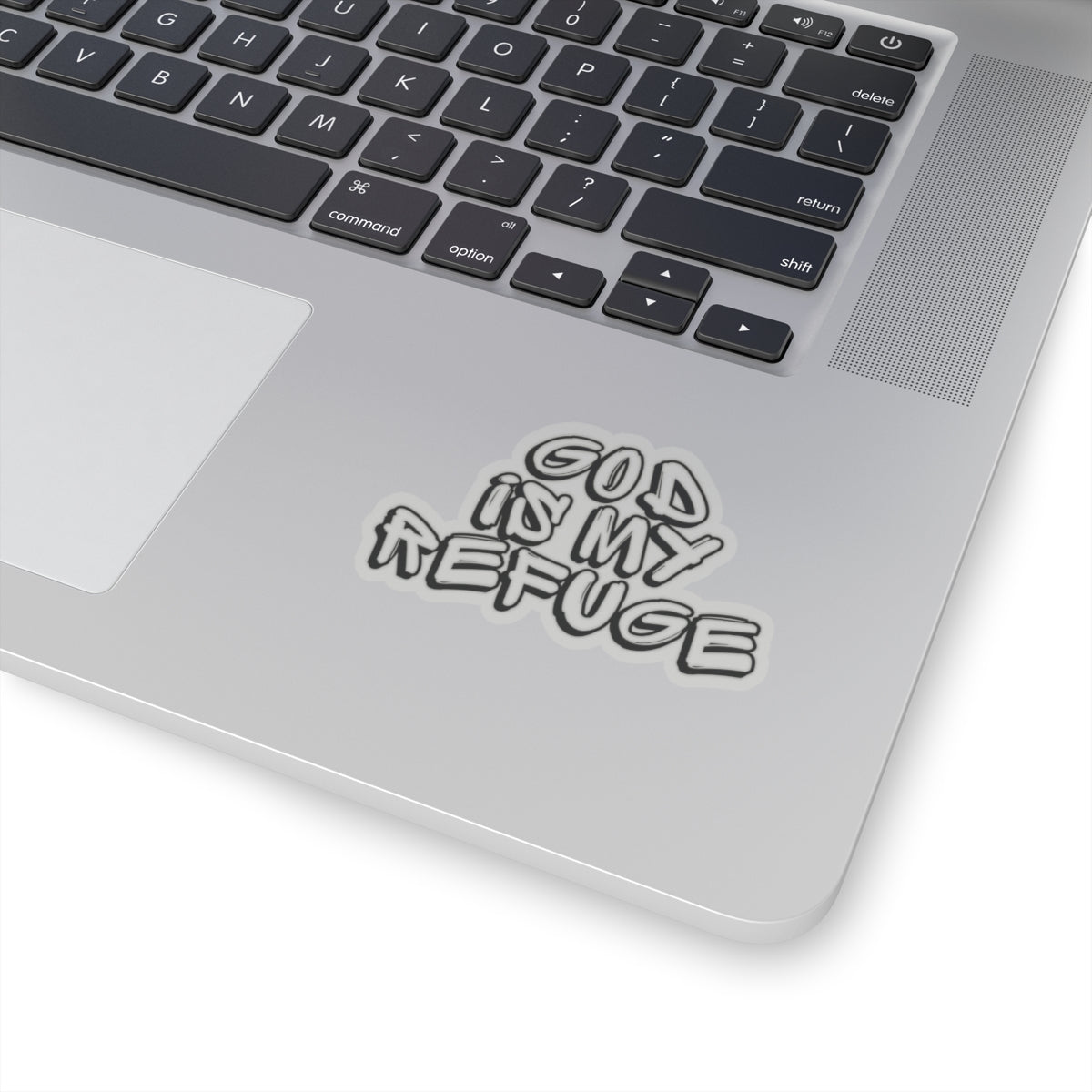 God is My Refuge Kiss-Cut Stickers - My Faith My Father