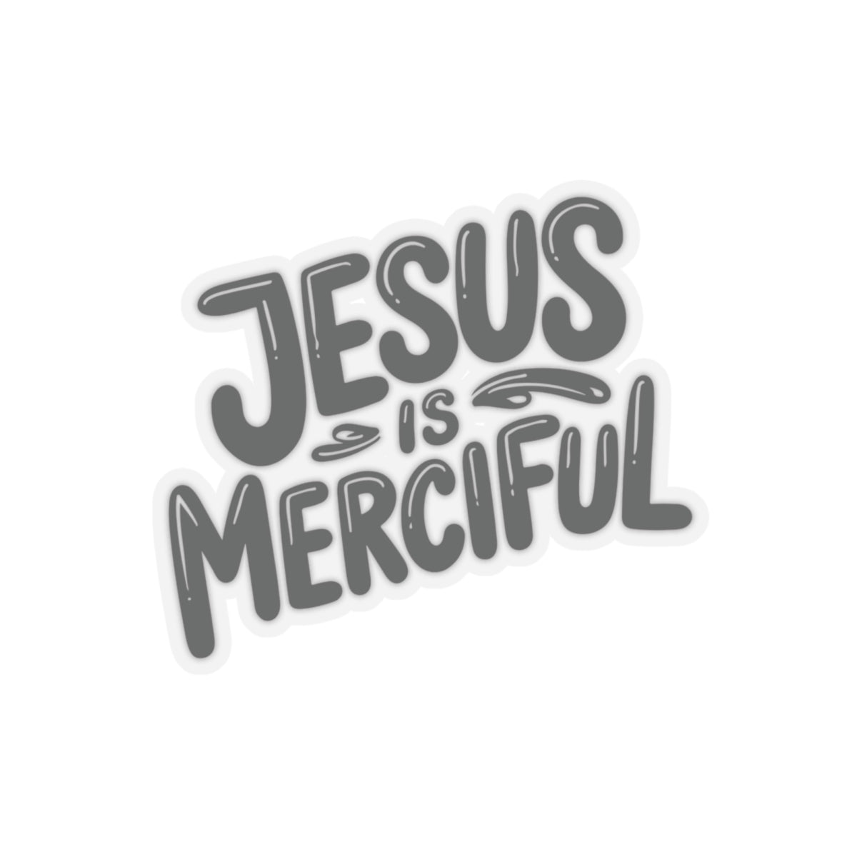 Jesus is Merciful Kiss-Cut Stickers - My Faith My Father