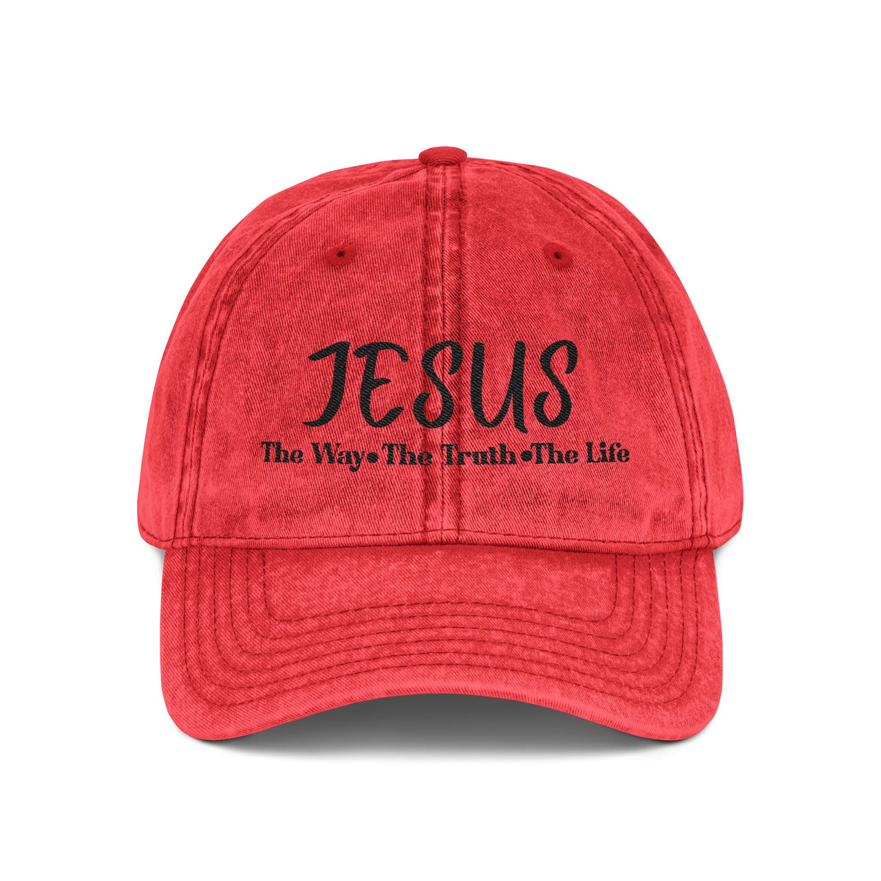 JESUS The Way The Truth The Life Vintage Hat - My Faith My Father