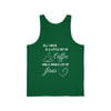 All I Need Unisex Jersey Tank Top - My Faith My Father