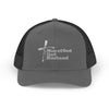 Man of God, Dad, Husband Snapback Trucker Hat - My Faith My Father