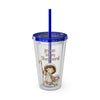 Jesus Is My Shepherd Sunsplash 16oz Tumbler With Straw - My Faith My Father