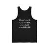 Faith Unisex Tank Top - My Faith My Father