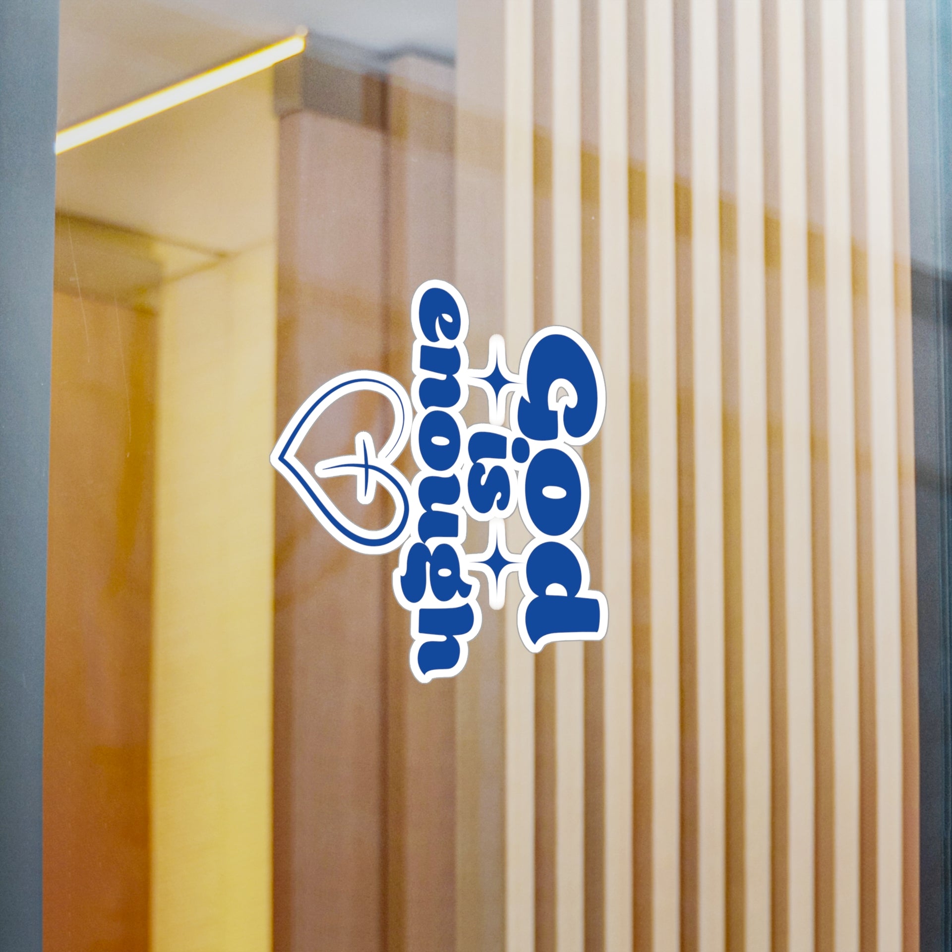 God Is Enough Kiss-Cut Vinyl Decals - My Faith My Father