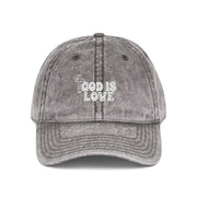 God Is Love Vintage Hat - My Faith My Father