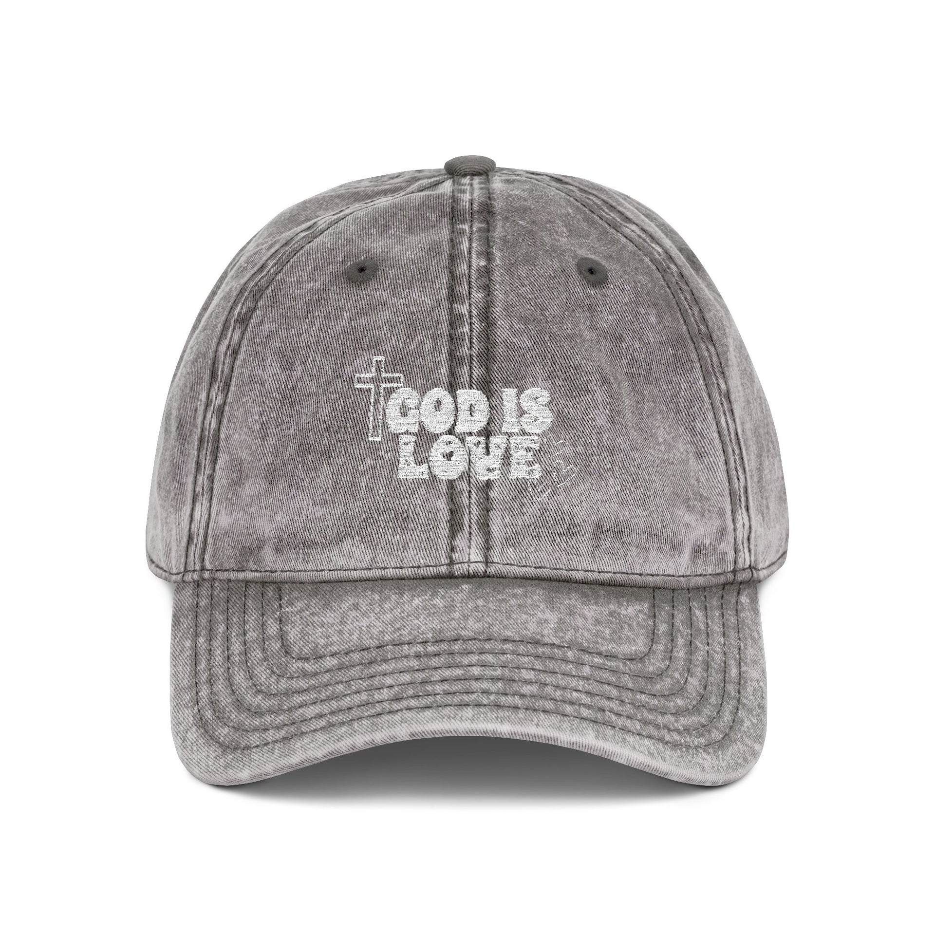 God Is Love Vintage Hat - My Faith My Father