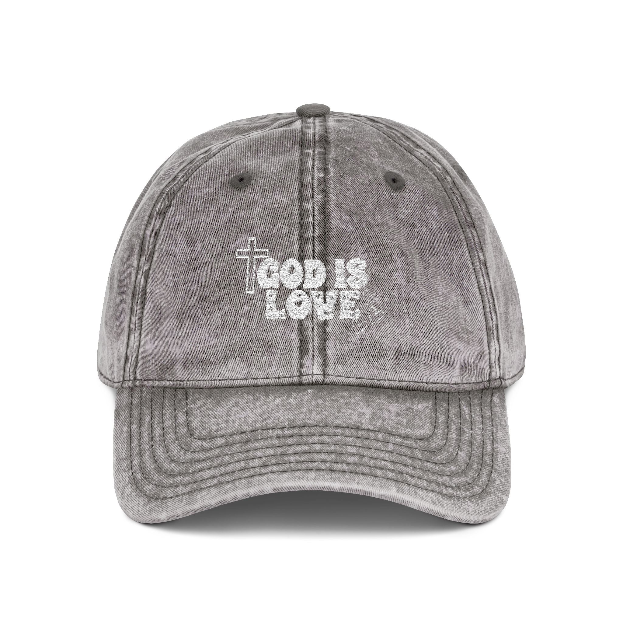 God Is Love Vintage Hat