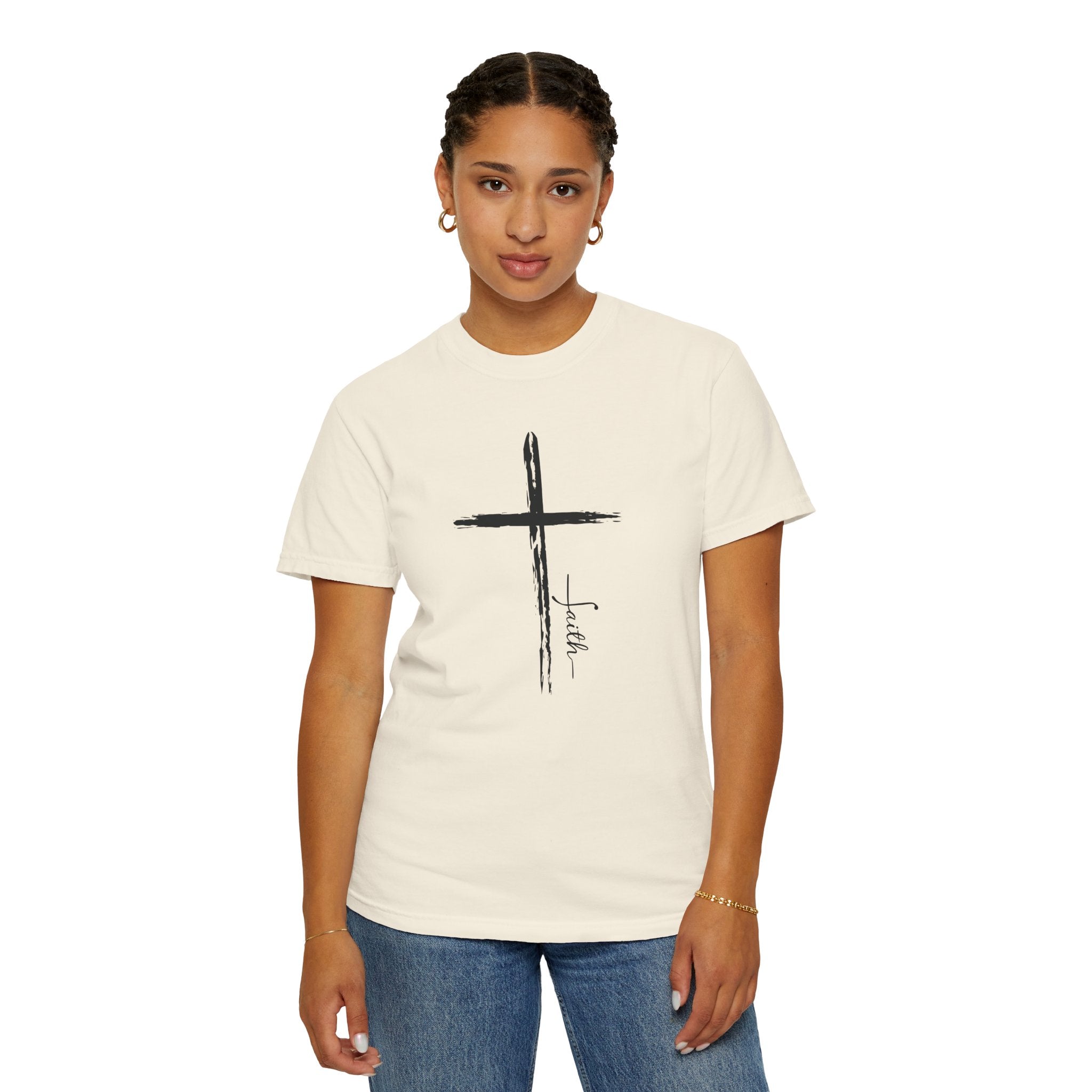 Cross With Faith Unisex Relaxed Fit T-Shirt