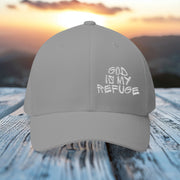 God Is My Refuge Flexfit Hat - My Faith My Father