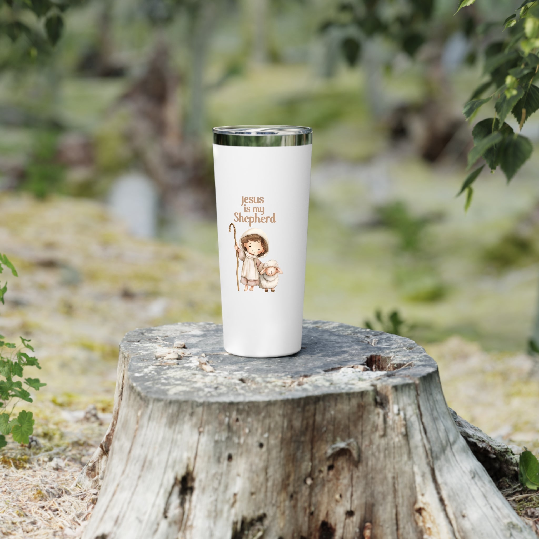 Jesus Is My Shepherd 22oz Copper Vacuum Insulated Tumbler