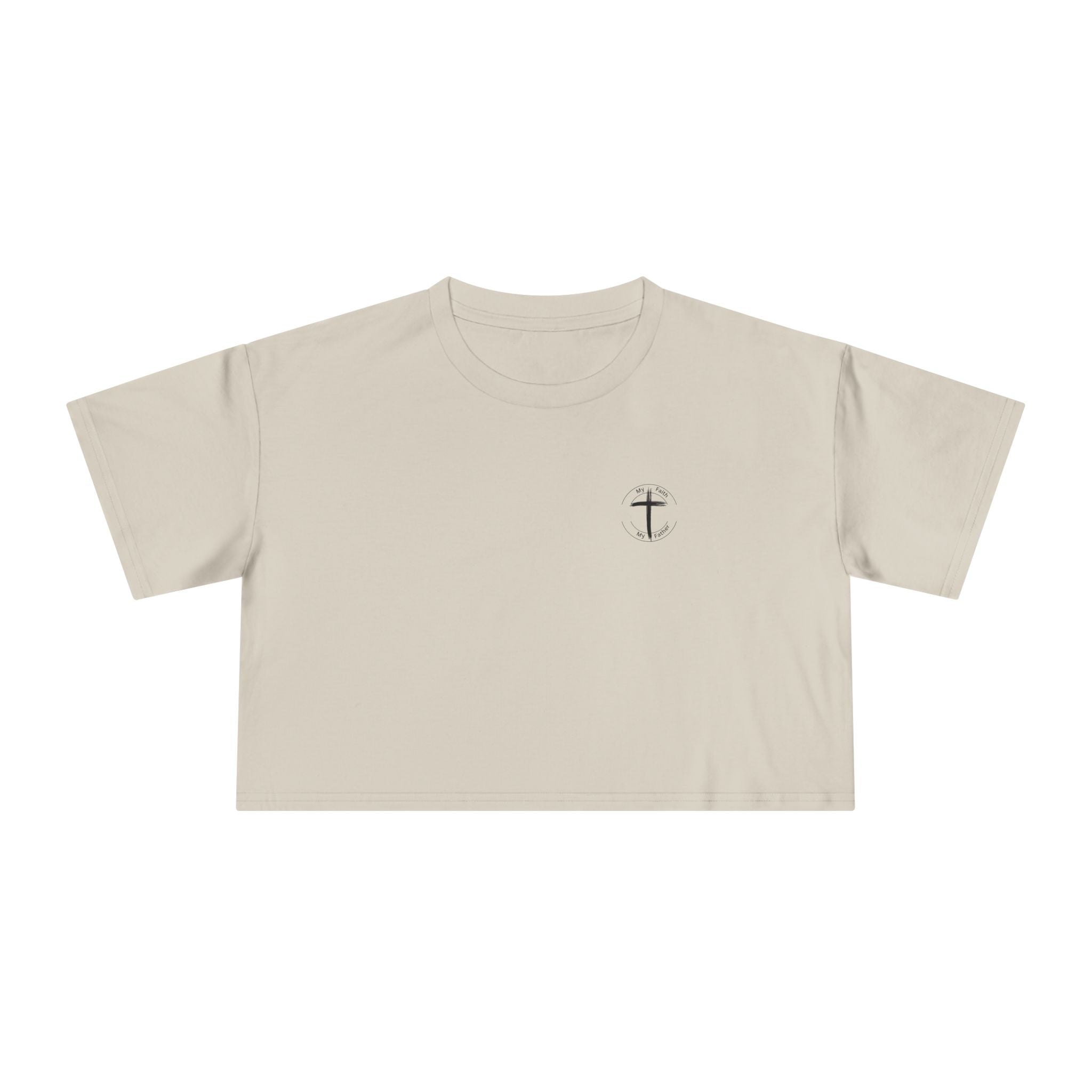 Accept What Is Crop Tee