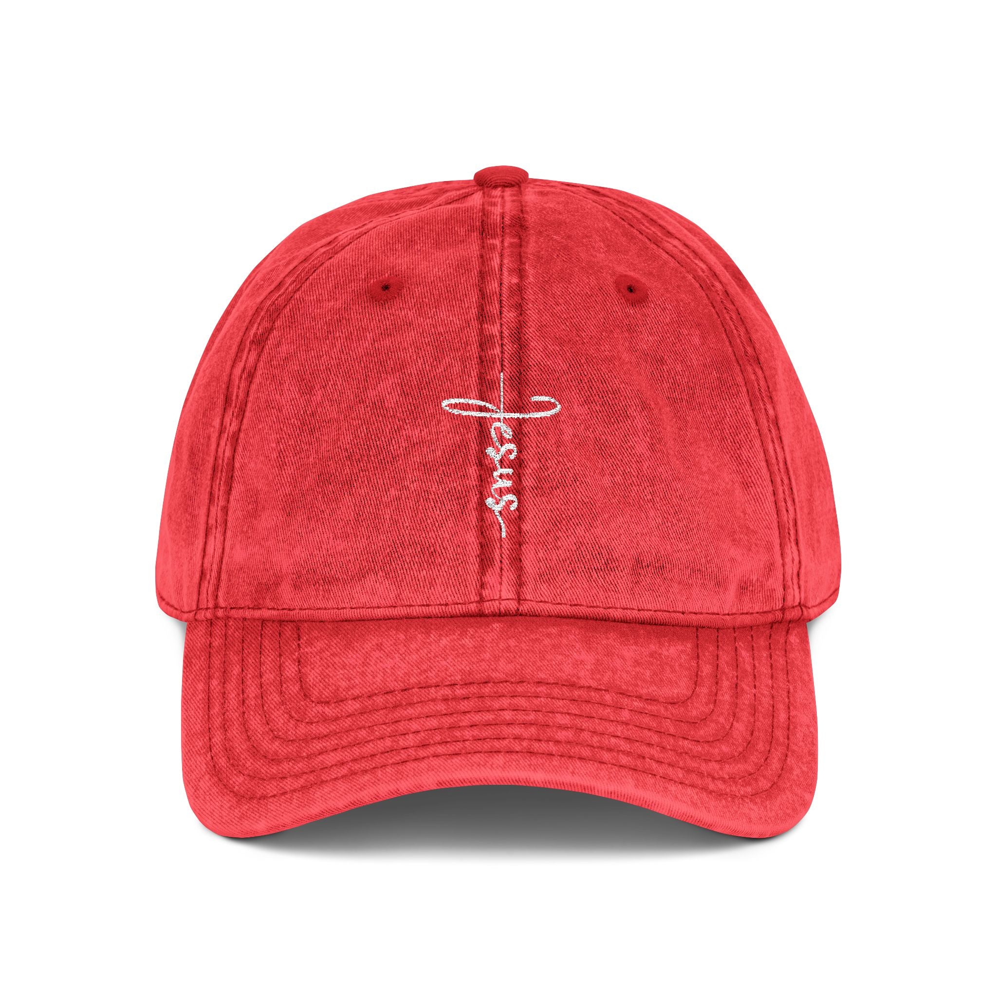 Jesus Cross Vintage Hat