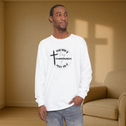 Pray Over It Relaxed Fit Long Sleeve T-Shirt - My Faith My Father