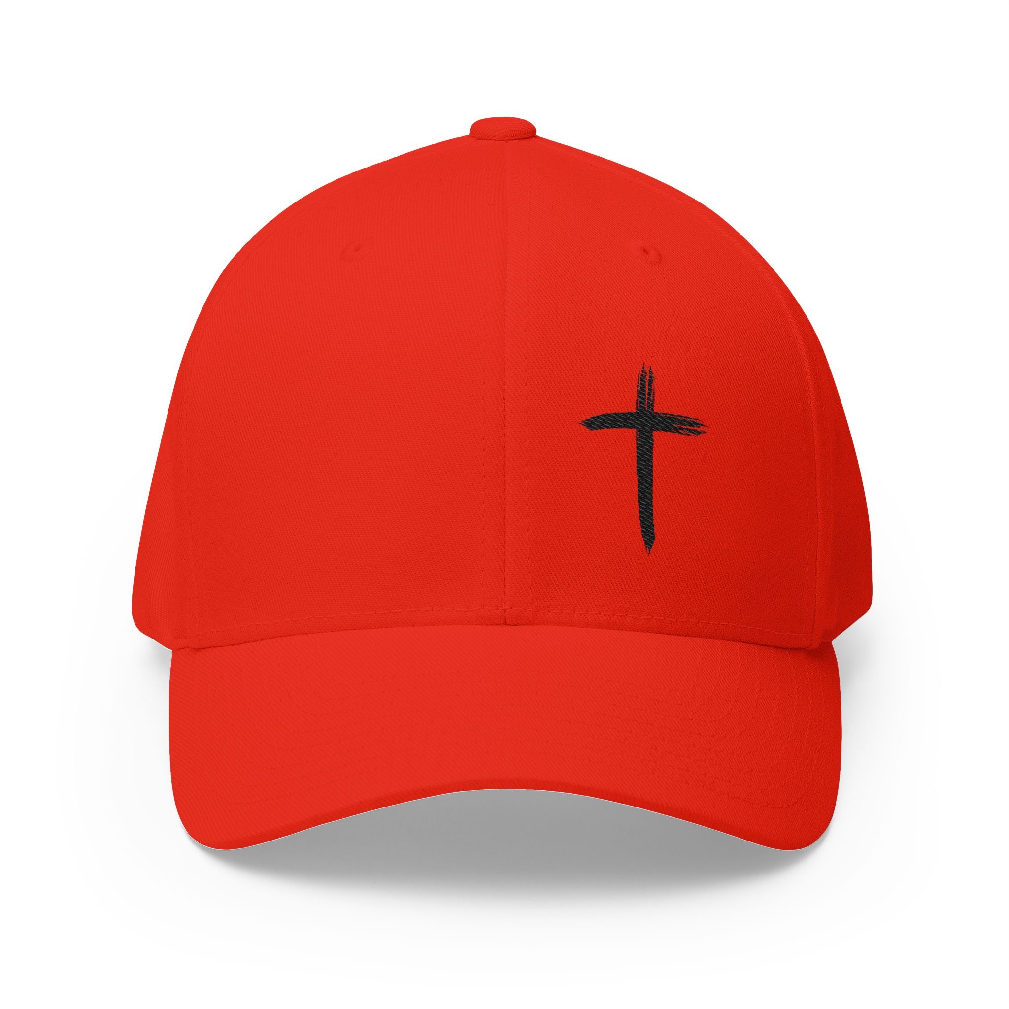 Black Cross Flexfit Hat