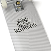 God is My Refuge Kiss-Cut Stickers - My Faith My Father