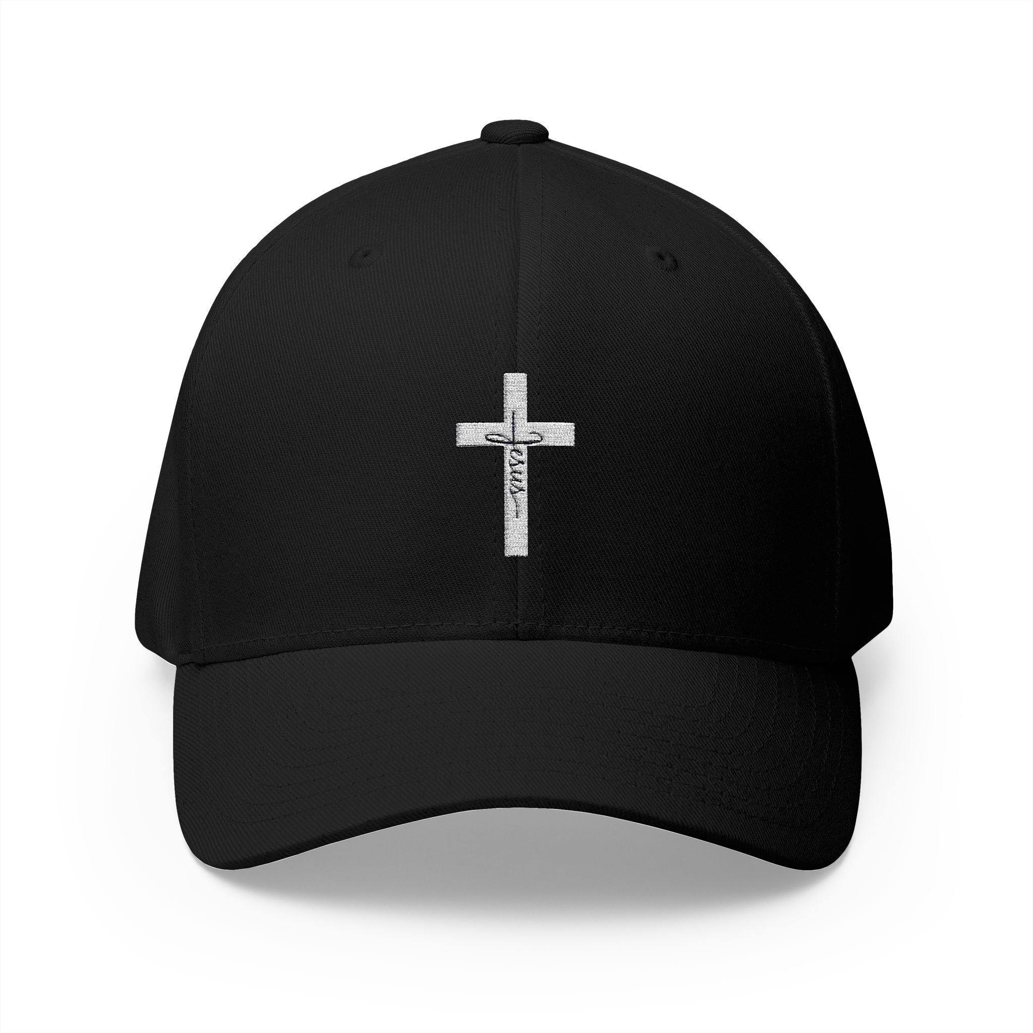 Cross With Jesus Flexfit Hat