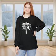 Jesus On Cross Unisex Relaxed Fit Long Sleeve T-Shirt - My Faith My Father