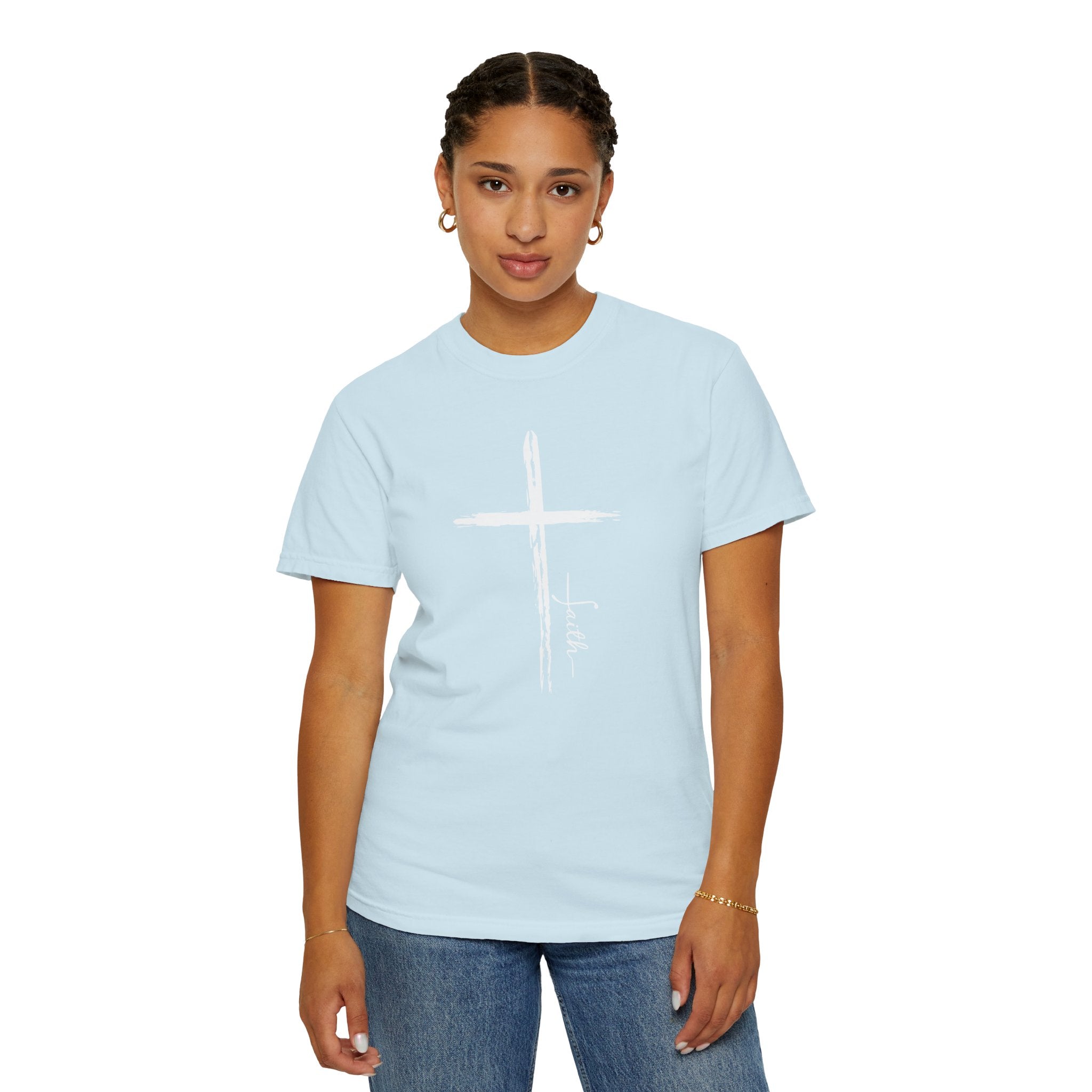Cross With Faith Unisex Relaxed Fit T-Shirt