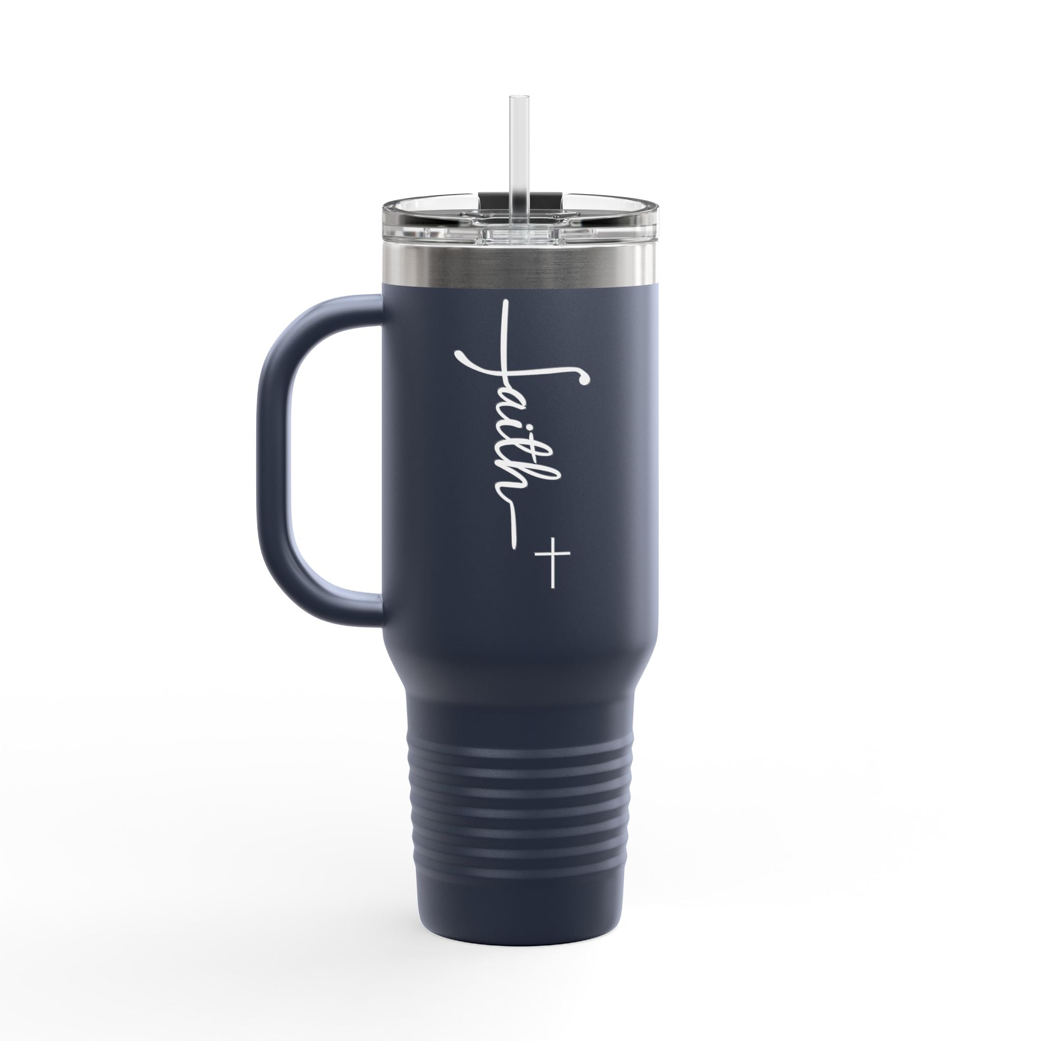 Faith + Cross 40oz Insulated Travel Mug