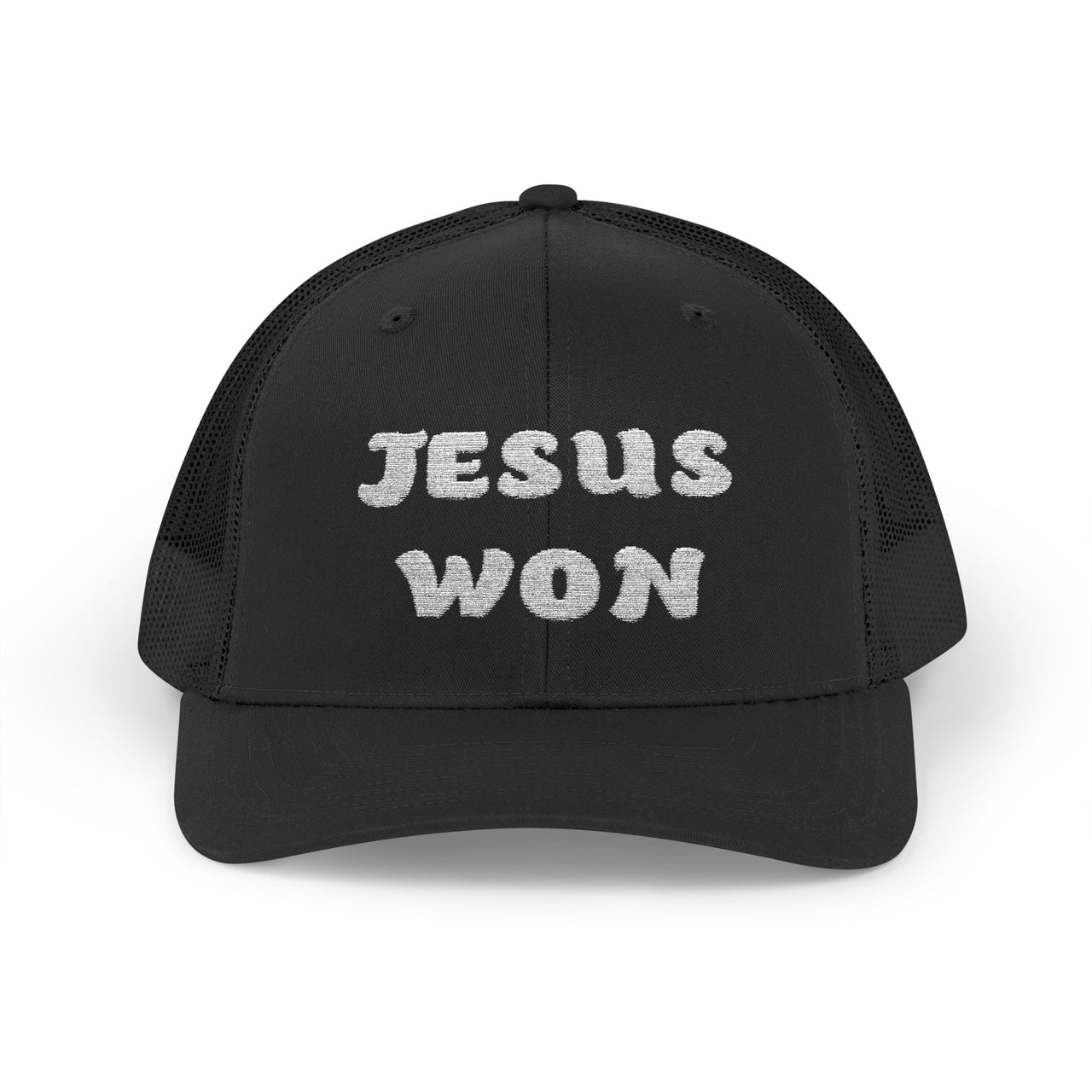 Jesus Won Snapback Trucker Hat - My Faith My Father