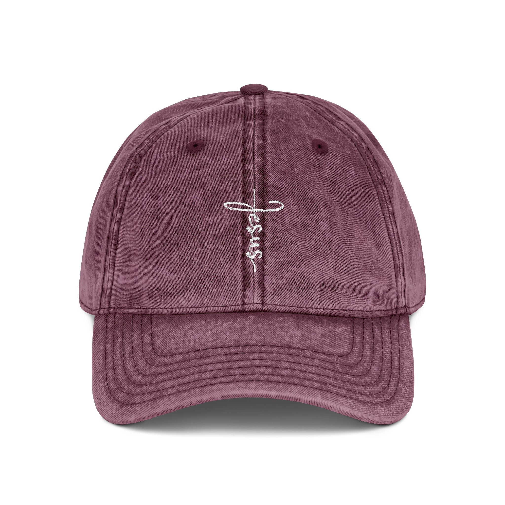 Jesus Cross Vintage Hat
