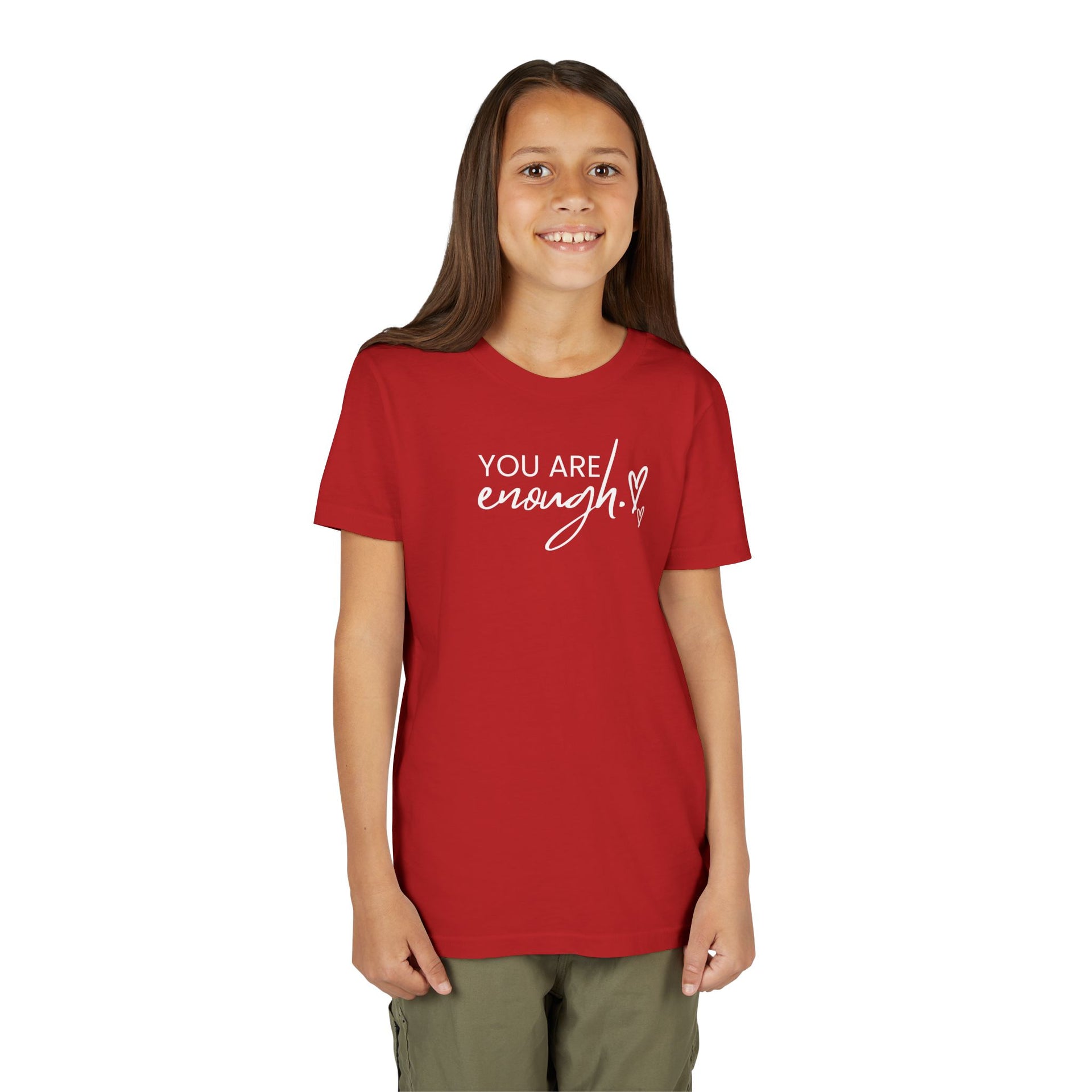 You Are Enough Youth T-Shirt - My Faith My Father