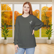 Lilies Unisex Relaxed Fit Long Sleeve T-Shirt - My Faith My Father