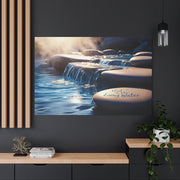 God is the Living Water Wall Decor Canvas - My Faith My Father