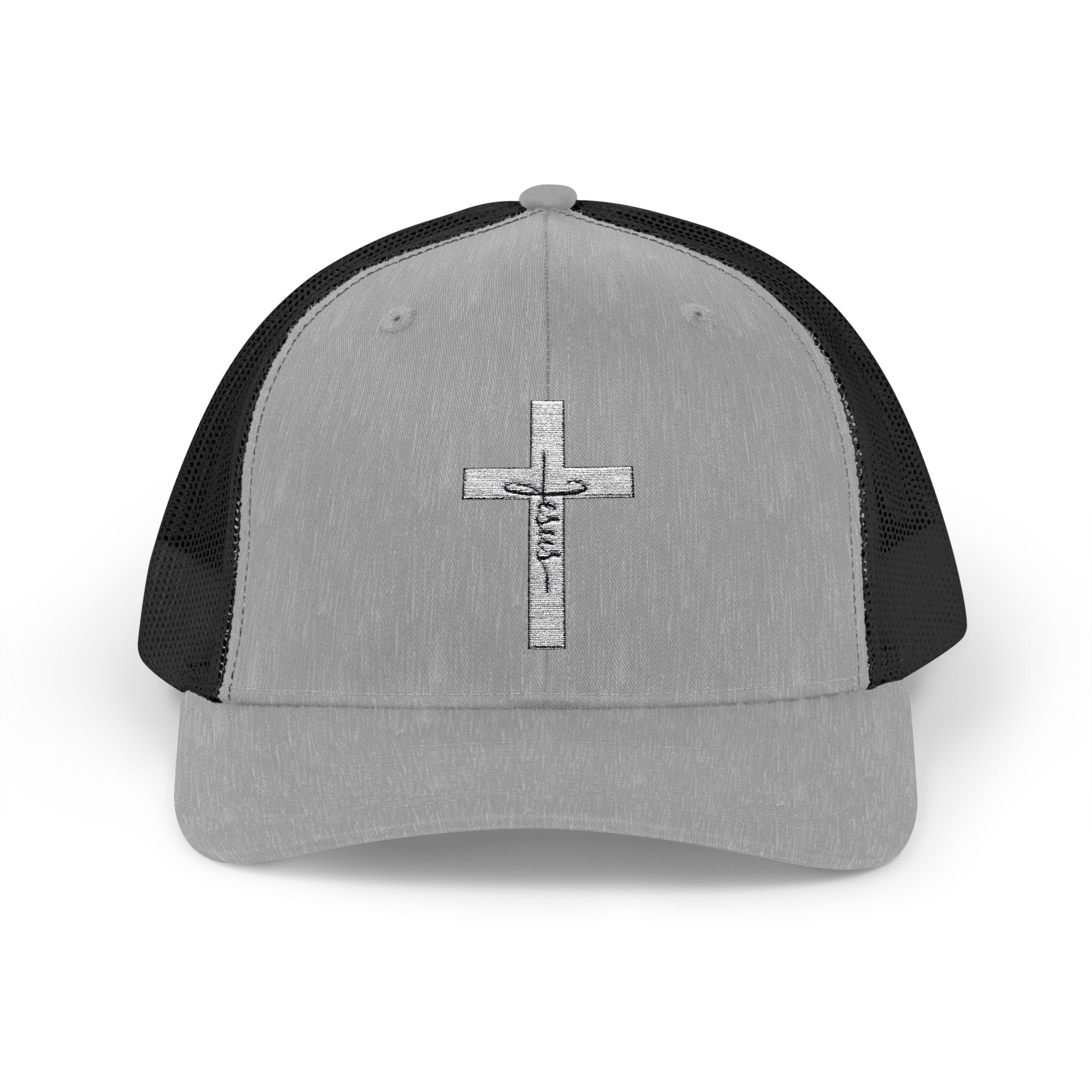 Cross With Jesus Snapback Trucker Hat