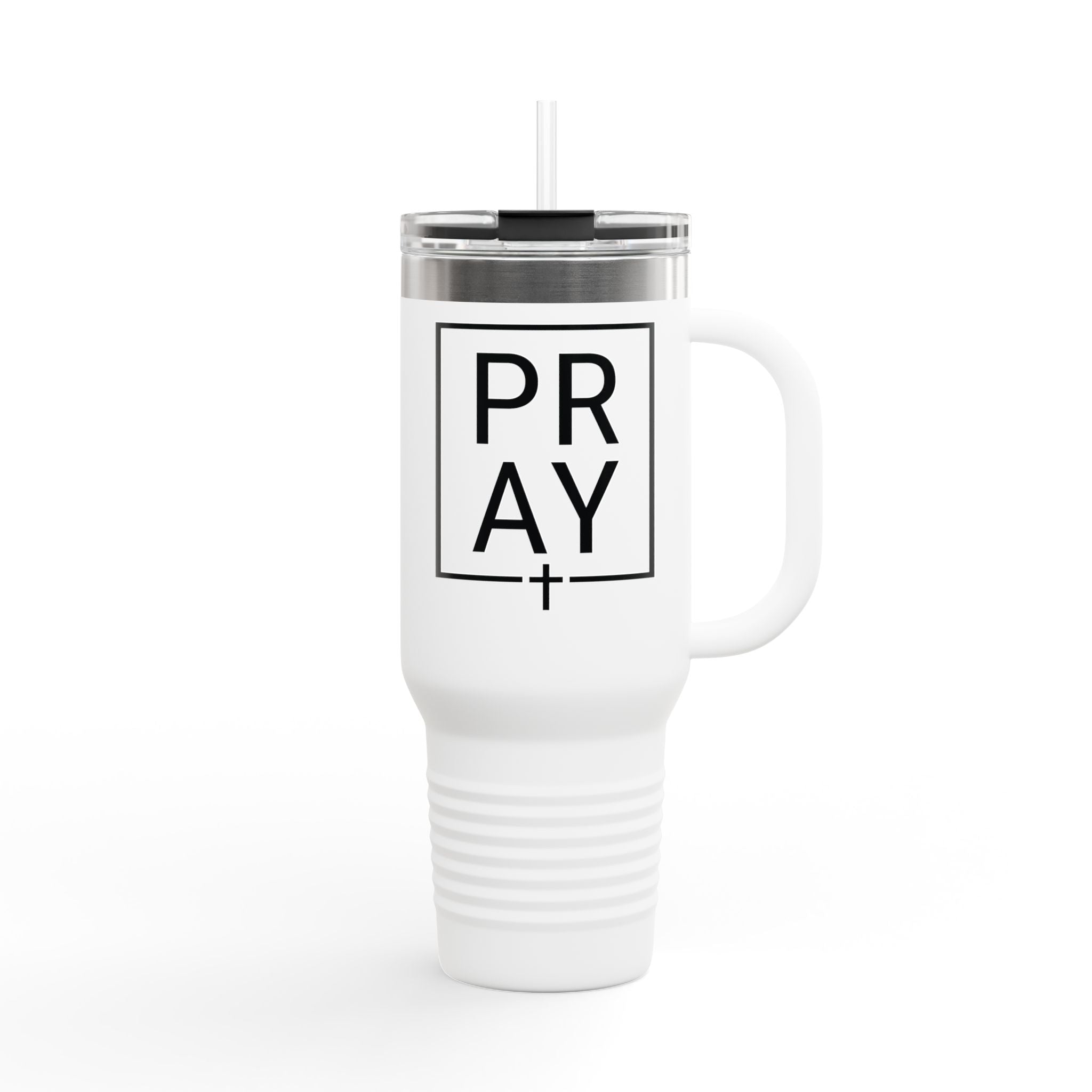 Pray + Cross 40oz Insulated Travel Mug