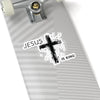 Jesus Is King Kiss-Cut Stickers - My Faith My Father