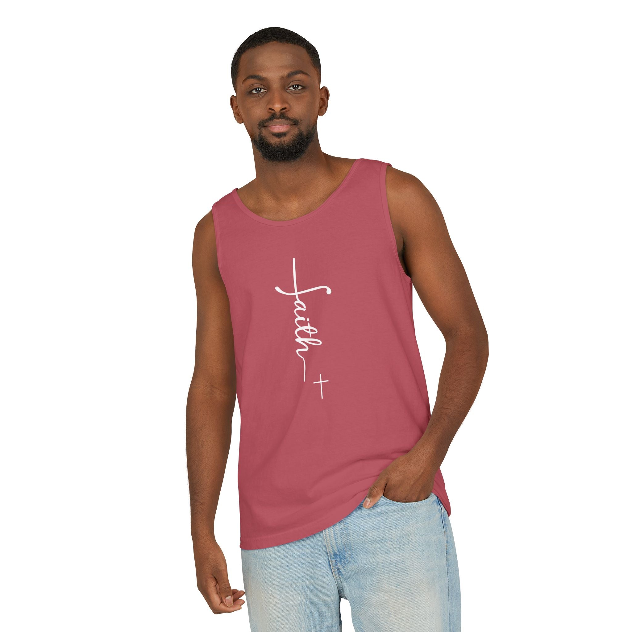 Faith +Cross Unisex Relaxed Fit Tank Top