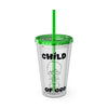 Child of God (Boy) Sunsplash 16oz Tumbler With Straw - My Faith My Father