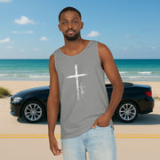 Cross With Faith Unisex Relaxed Fit Tank Top - My Faith My Father