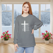 You Are Known, Loved, Worthy, Chosen, Enough  Unisex Relaxed Fit Long Sleeve T-Shirt - My Faith My Father