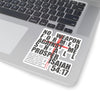 Isaiah 54:17 Kiss-Cut Sticker - My Faith My Father