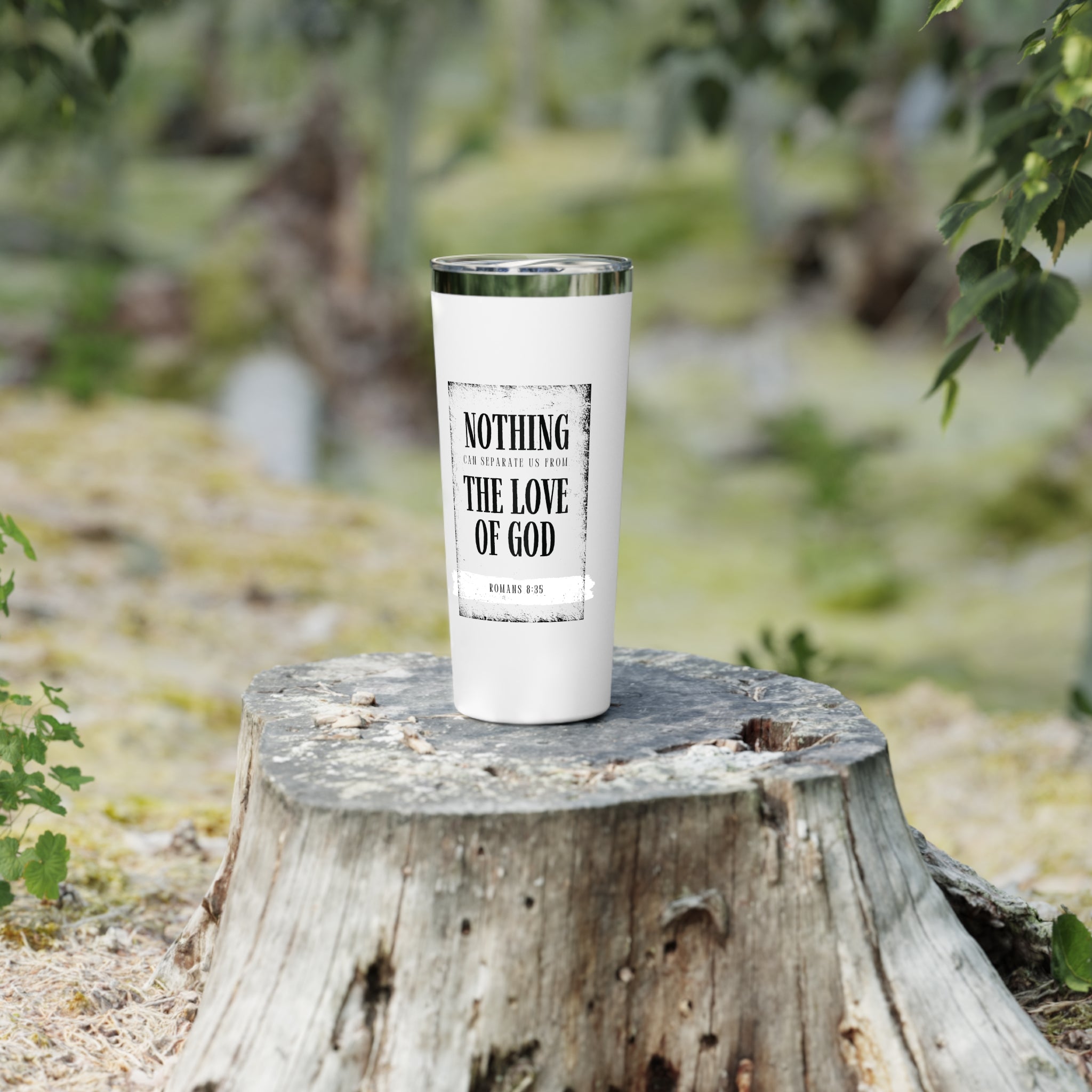 Nothing Can Separate Us From the Love of God 22oz Copper Insulated Tumbler
