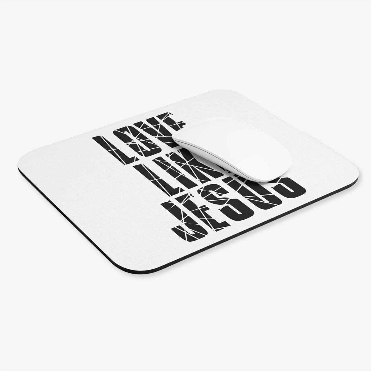 Love Like Jesus Mouse Pad – Christian Desk Accessory, Motivational Office Décor, Faith-Based Gift