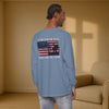 I Stand for the Flag, I Kneel for the Cross Unisex Relaxed Fit Long Sleeve T-Shirt - My Faith My Father