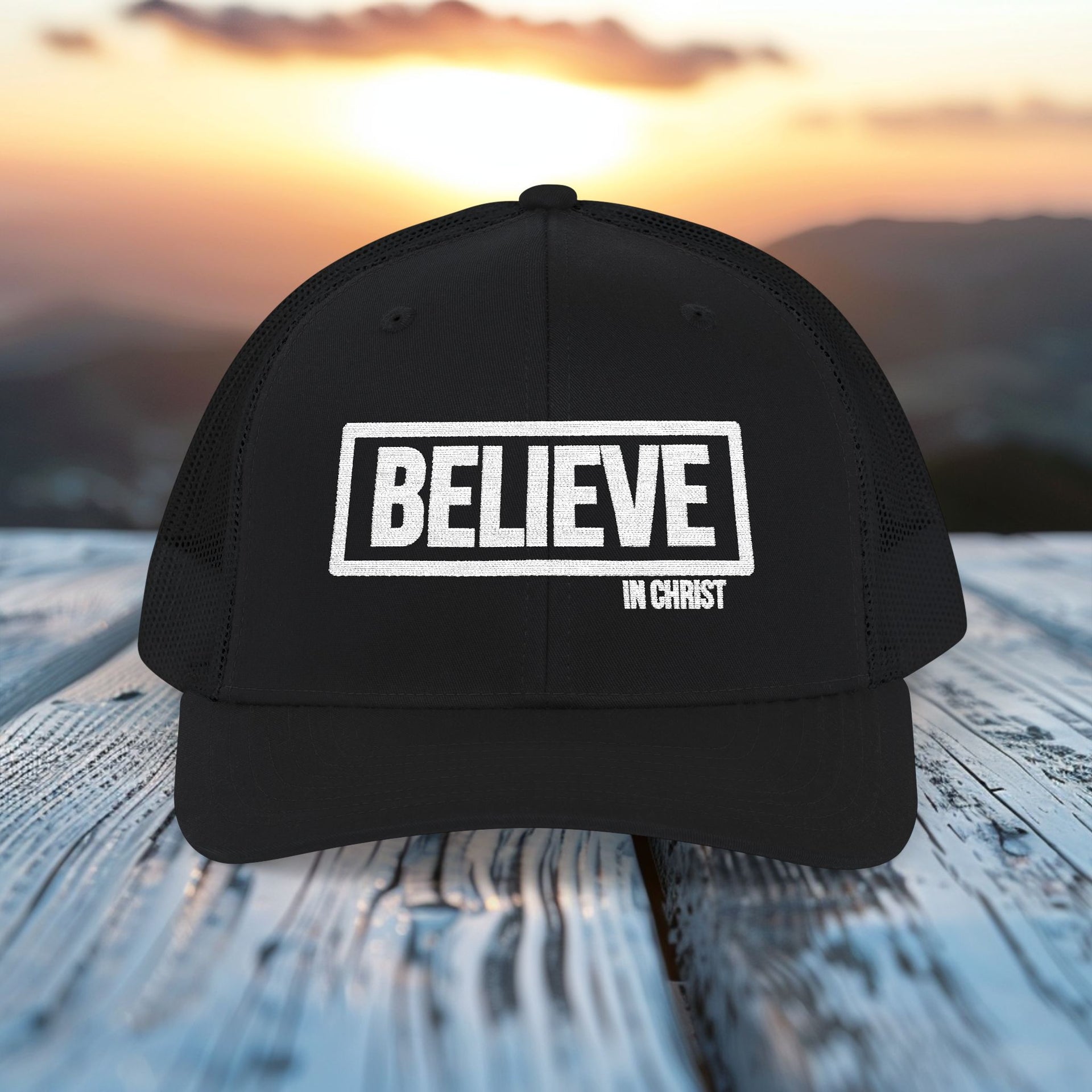 Believe In Christ Snapback Hat - My Faith My Father