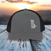 Jesus Is King Snapback Trucker Hat - My Faith My Father