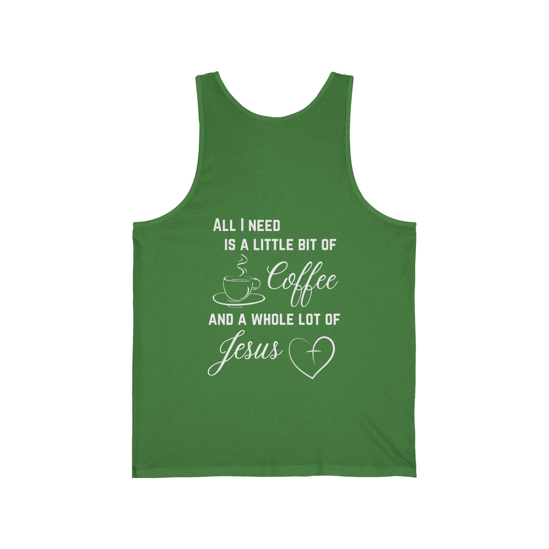 All I Need Unisex Jersey Tank Top - My Faith My Father