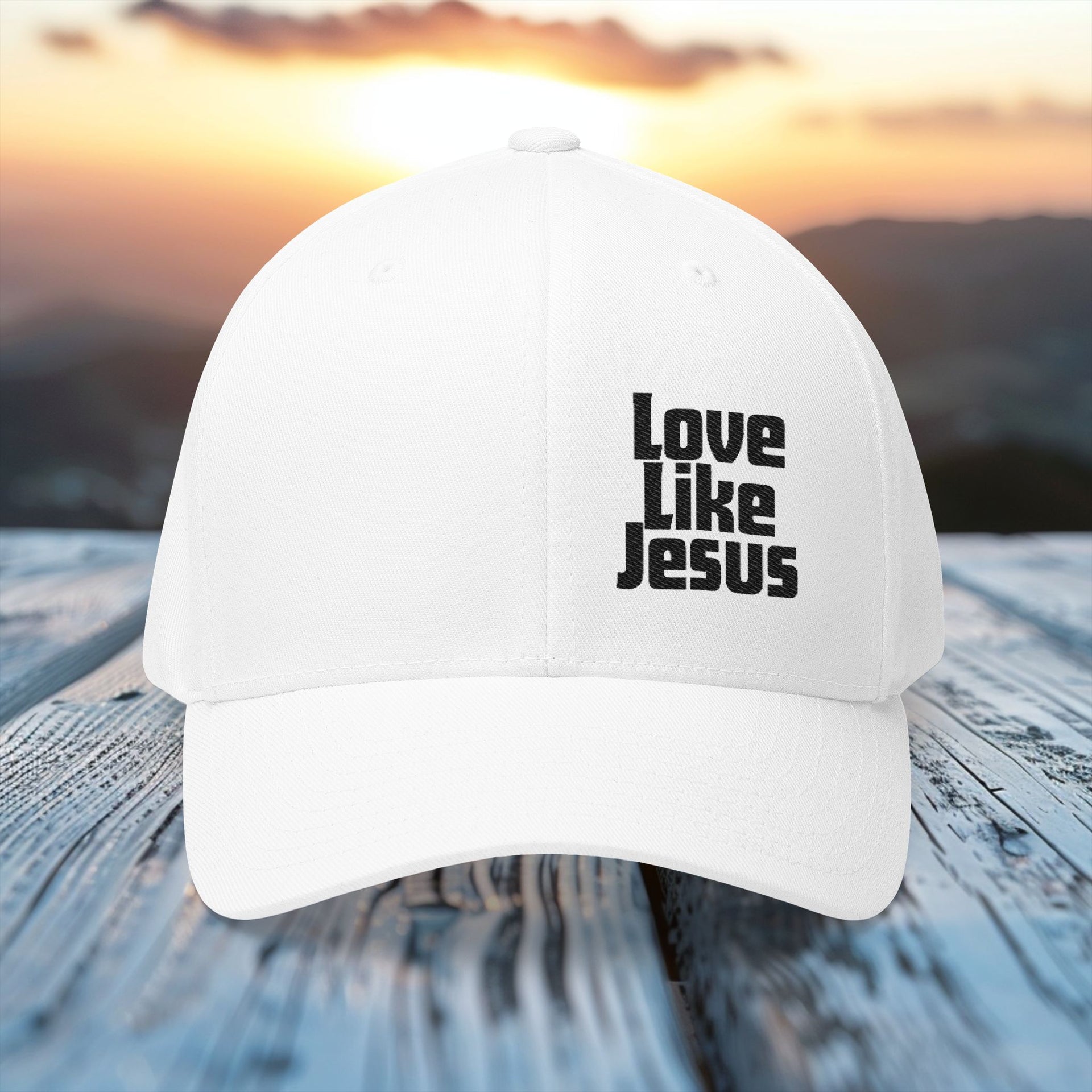 Love Like Jesus Flexfit Hat - My Faith My Father
