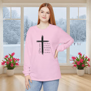You Are Known, Loved, Worthy, Chosen, Enough  Unisex Relaxed Fit Long Sleeve T-Shirt - My Faith My Father