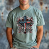 One Nation Under God Patriotic Christian Unisex Relaxed Fit T-Shirt -  Gift for Believers
