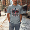 One Nation Under God Patriotic Christian Unisex Relaxed Fit T-Shirt -  Gift for Believers