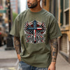 One Nation Under God Patriotic Christian Unisex Relaxed Fit T-Shirt -  Gift for Believers