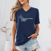 Woman of Faith Unisex V-Neck Short Sleeve T-Shirt
